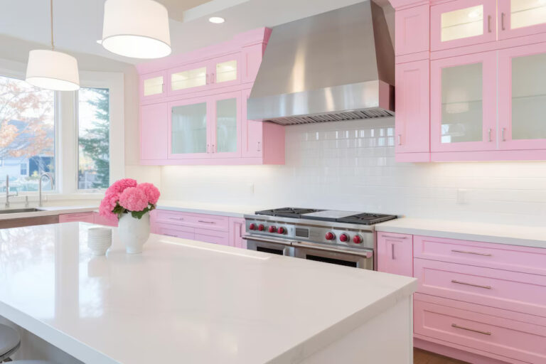 Kitchen Interior Design - Soft Pastels