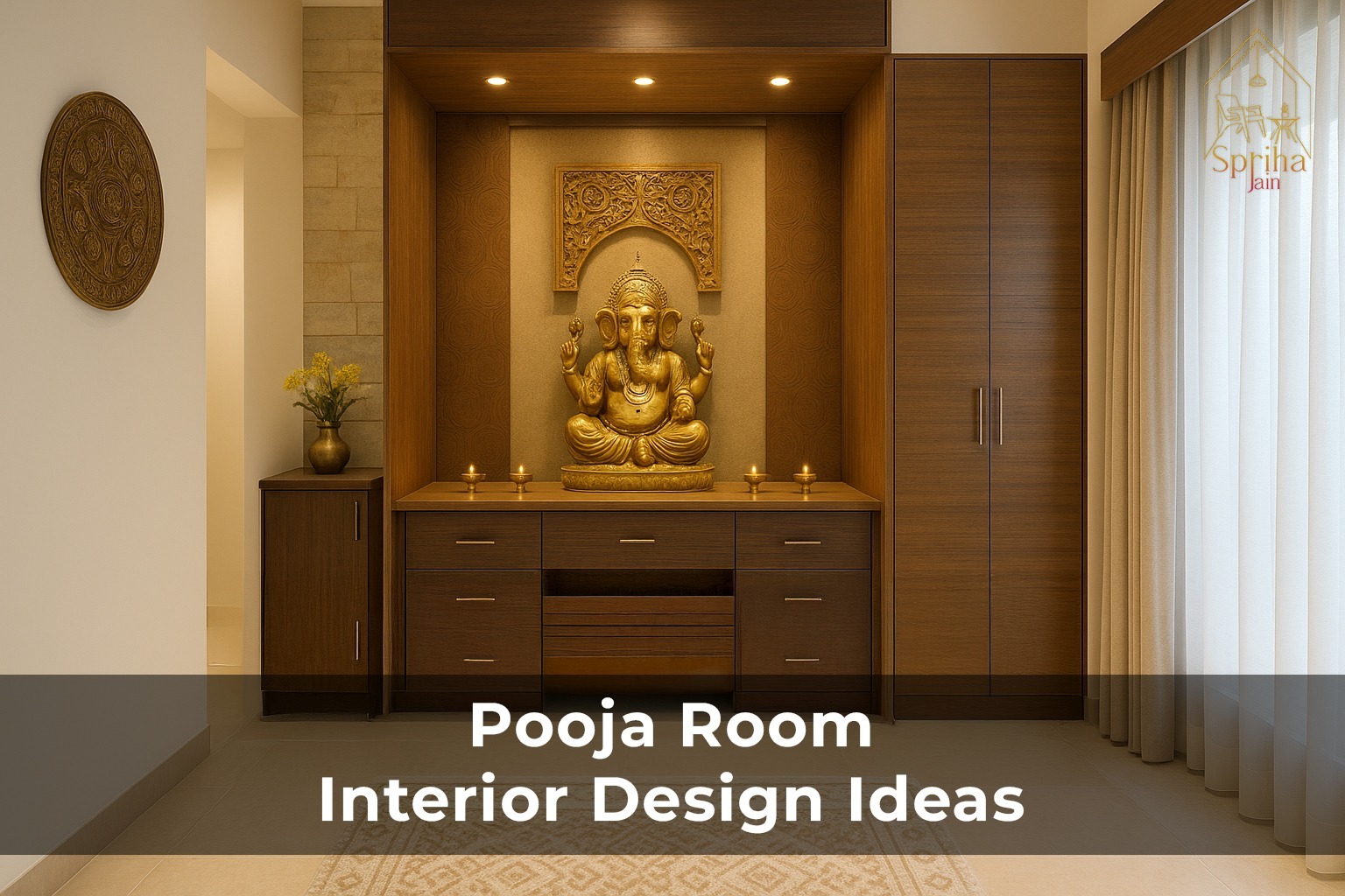 Pooja Room Interior Design
