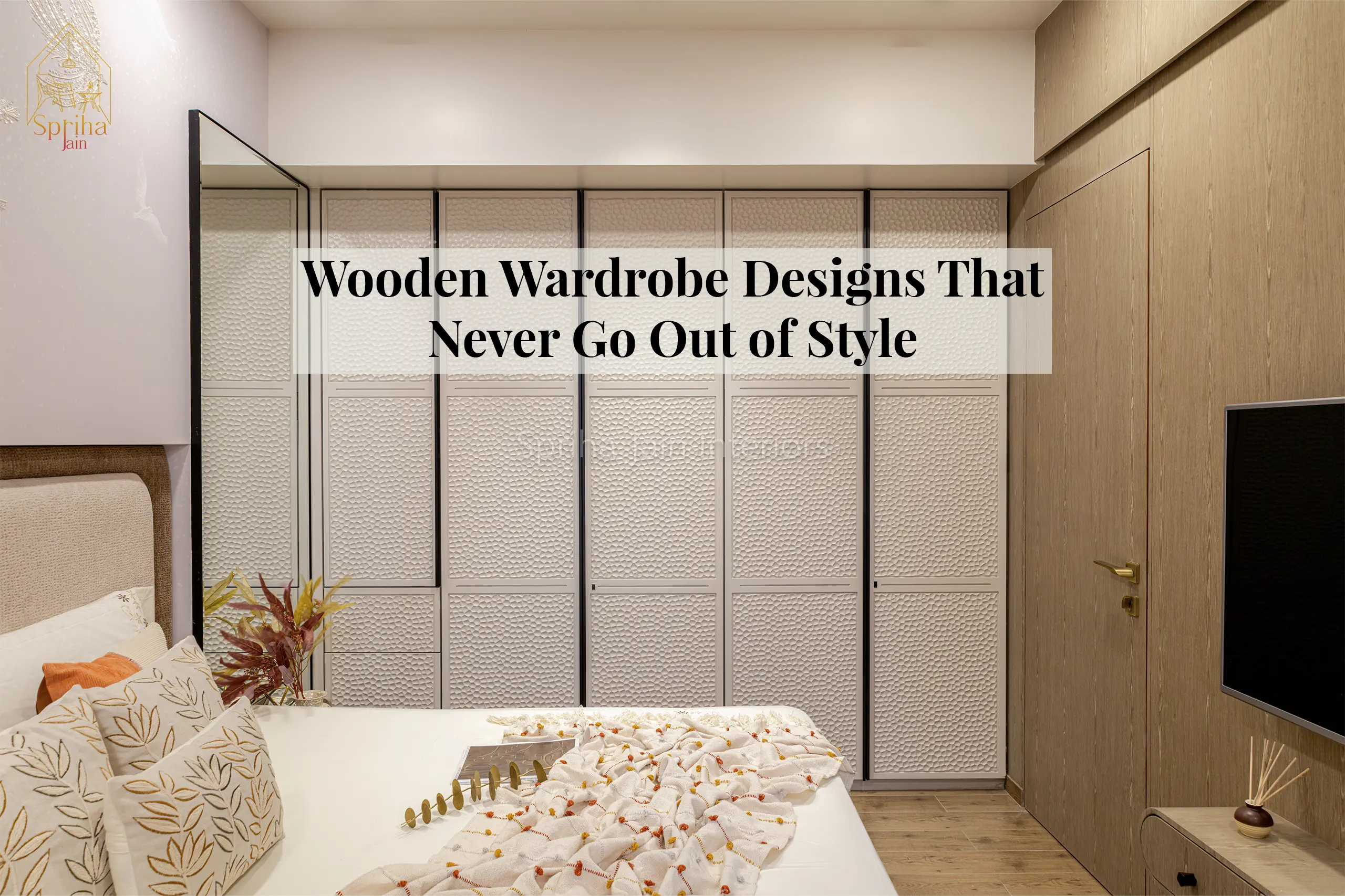 Wooden Wardrobe Designs - spriha jain