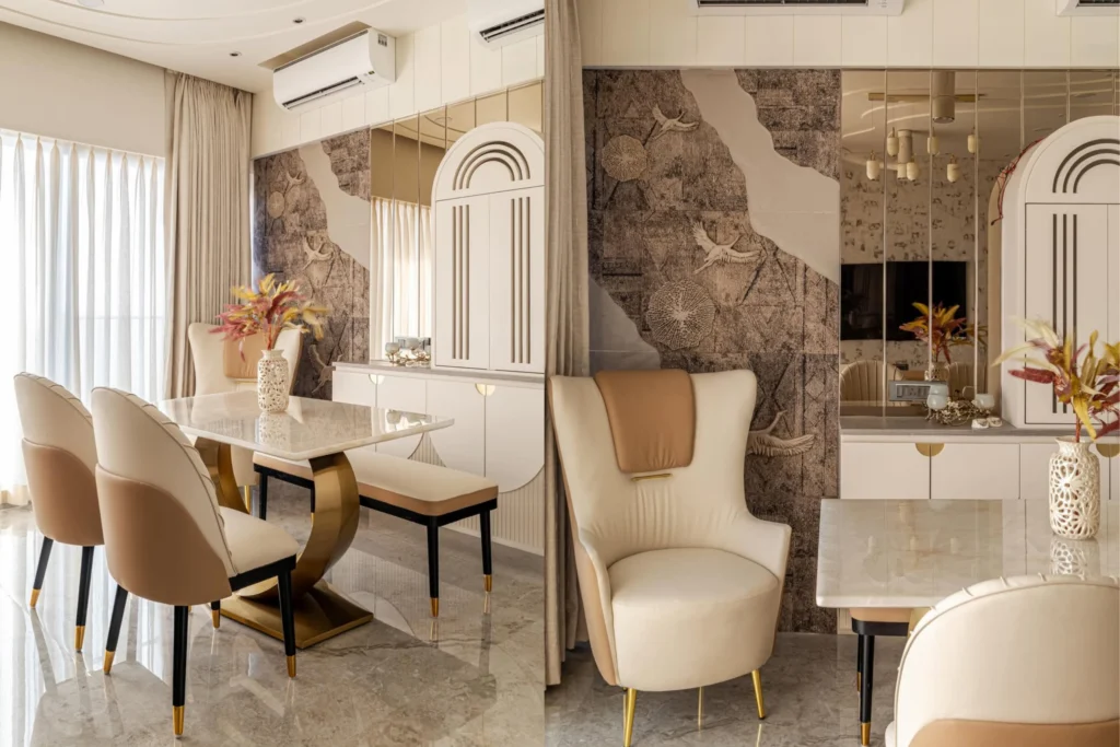 Dining area interior - spriha jain