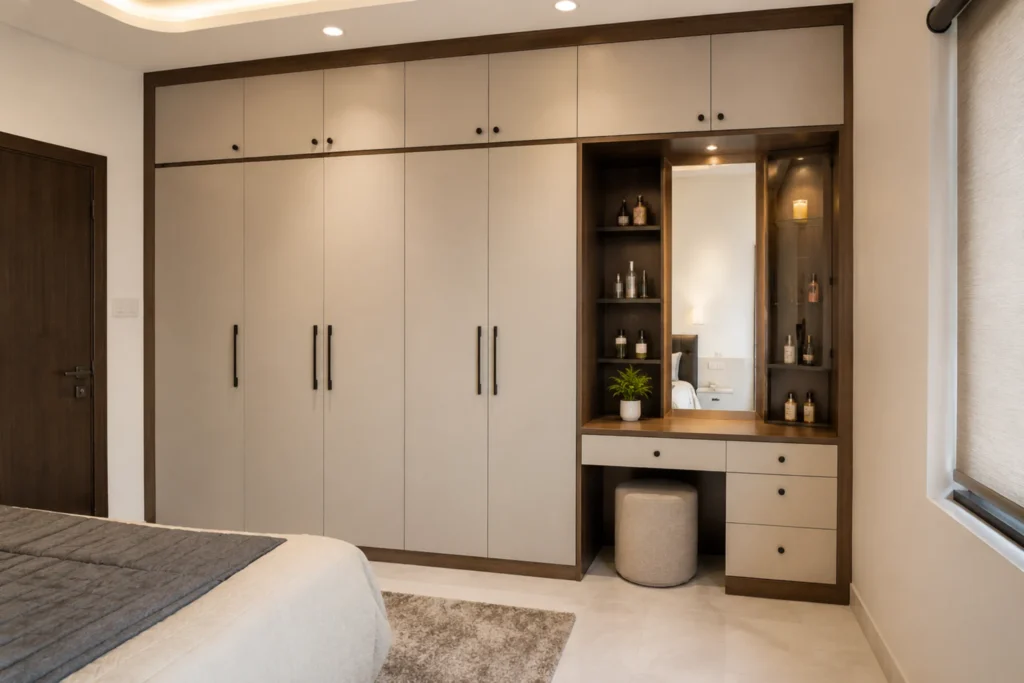 Multi-Functional Wardrobe with Dressing Unit