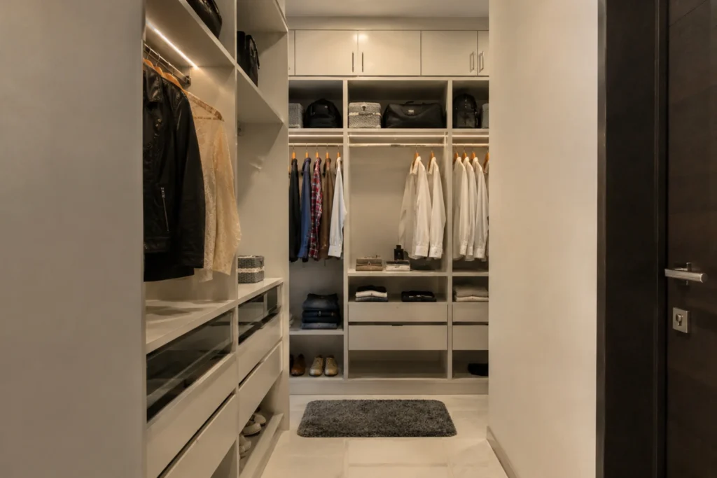 Walk-In Style Wardrobe