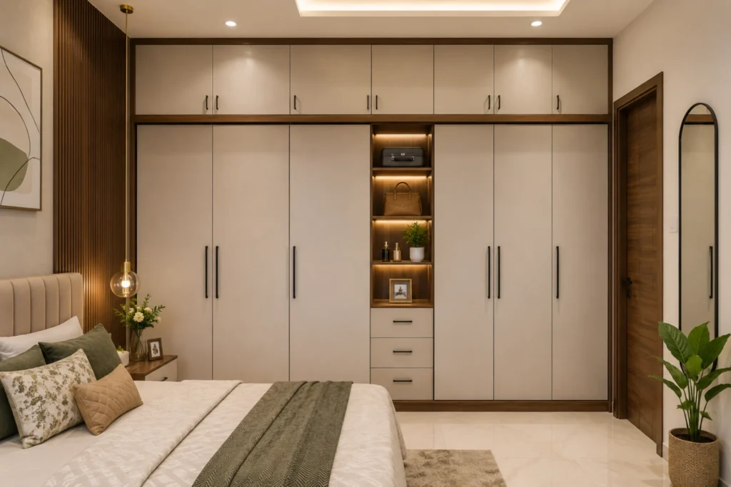 Wardrobe with Loft Storage