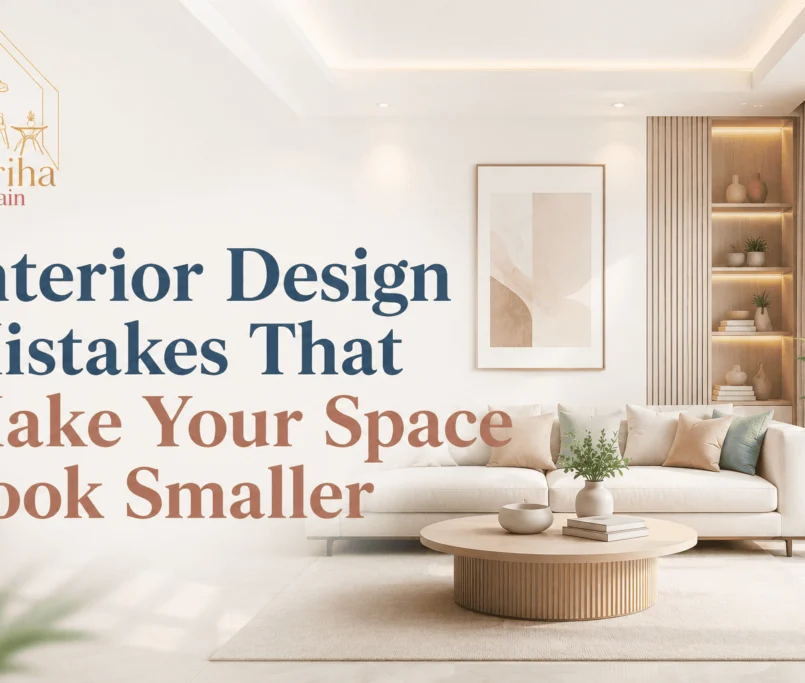 Interior Design Mistakes That Make Spaces Look Smaller