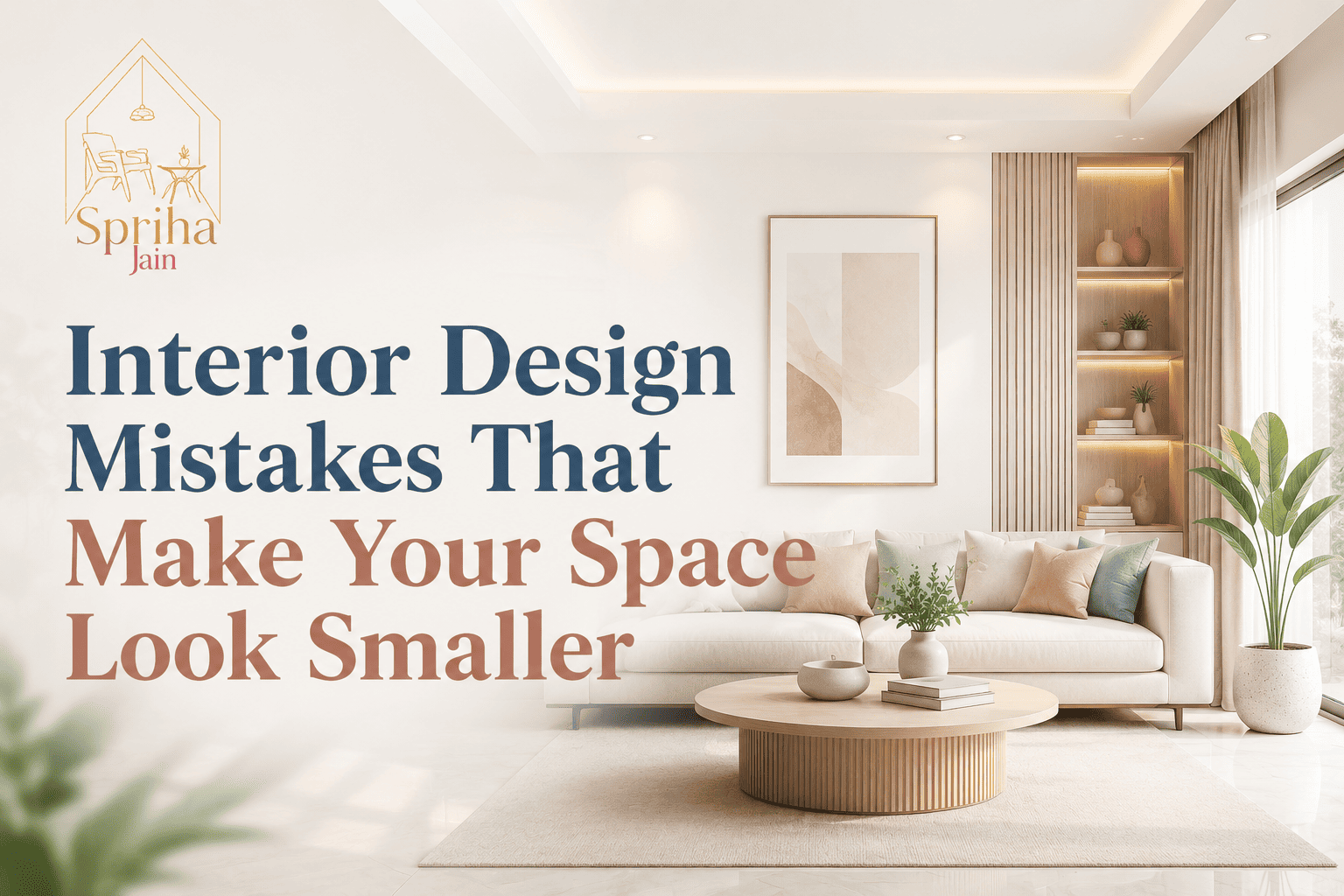 Interior Design Mistakes That Make Spaces Look Smaller