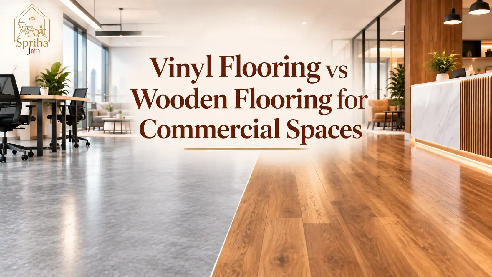 Vinyl Flooring vs Wooden Flooring for Commercial Spaces